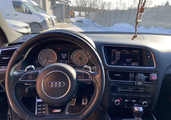 Audi SQ5 cena 100000 przebieg: 215000, rok produkcji 2013 z Krzepice małe 277